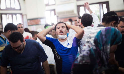 Dozens die as clashes erupt at Morsi rally in Cairo