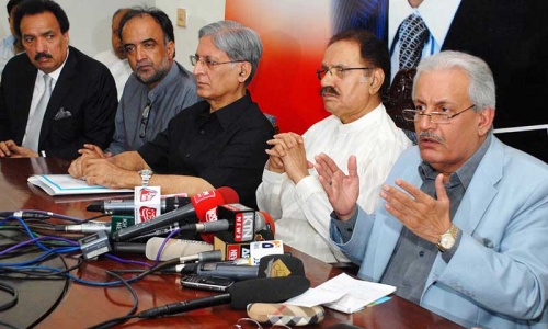 &lsquo;Aitzaz main proponent of boycott&rsquo;