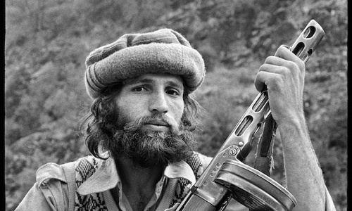 When the mountains were red