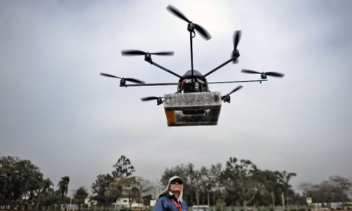 In Peru, drones used for agriculture, archeology