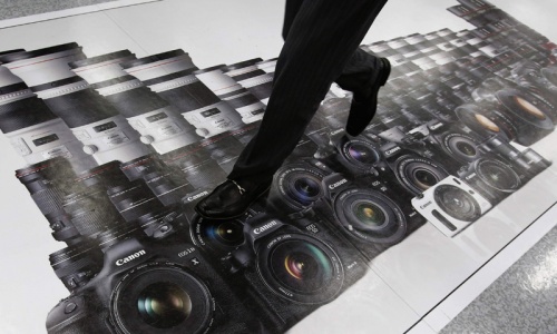 Canon spies opportunity in surveillance as camera growth cools