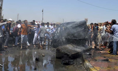 Suicide bomber kills at least 26 in Baghdad cafe Suicide bomber kills at least 26 in Baghdad cafe