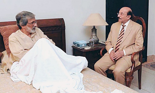 CM meets Justice Baqar