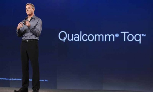 Qualcomm jumps into 'wearables' fray with Toq smartwatch Qualcomm jumps into 'wearables' fray with Toq smartwatch