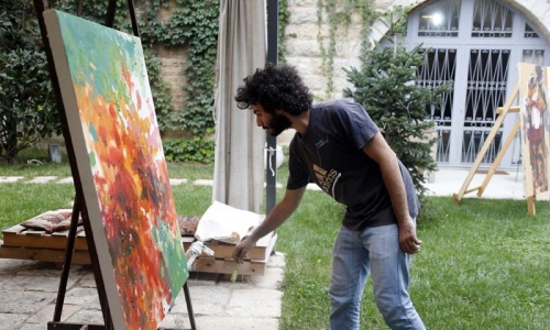 Syrian artists find refuge and acclaim in neighbouring Lebanon