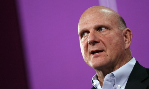 Microsoft CEO Ballmer bids emotional farewell to Wall Street Microsoft CEO Ballmer bids emotional farewell to Wall Street