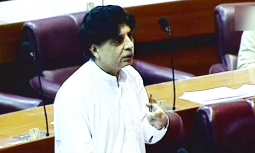Nisar urges nation, political parties to stand united against terrorists