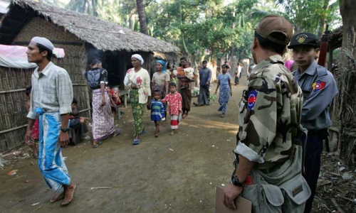 Muslims in hiding in Myanmar after sectarian strife flares Muslims in hiding in Myanmar after sectarian strife flares