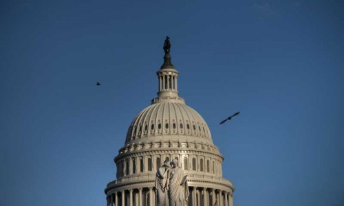 US Capitol quiet as federal government shutdown nears