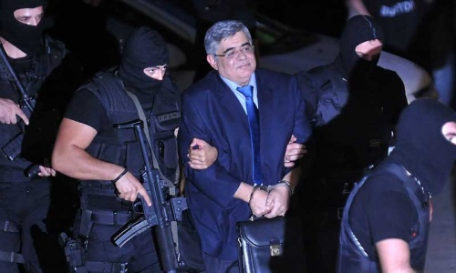 Head of far-right party in Greece jailed