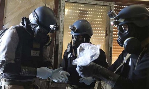 Experts begin destroying Syria&rsquo;s chemical weapons