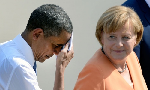 Merkel grills Obama on reports US spied on her phone