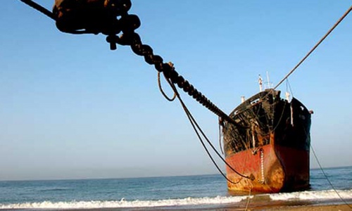 Gadani shipbreaking yard under threat Gadani shipbreaking yard under threat