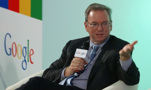 Google's Schmidt says NSA spying outrageous if true Google's Schmidt says NSA spying outrageous if true