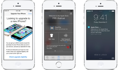 Apple guides shoppers inside stores with iBeacon