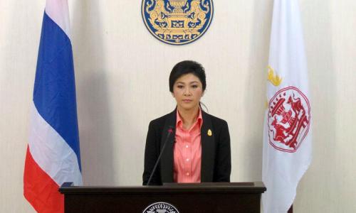 Thai PM insists she will not resign before polls Thai PM insists she will not resign before polls