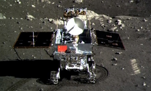 China makes history with Jade Rabbit moon rover landing