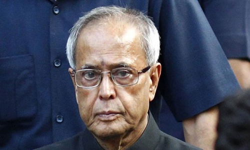 Mukherjee approves formation of Aam Aadmi Party govt Mukherjee approves formation of Aam Aadmi Party govt