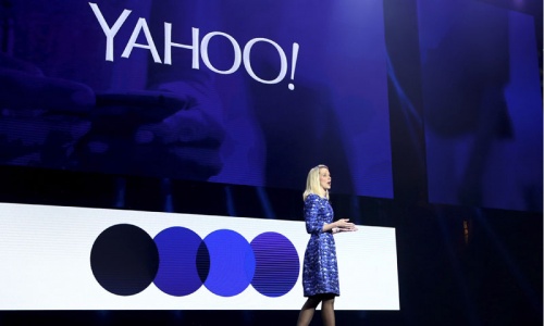 Yahoo CEO unveils handful of new products to big CES crowd Yahoo CEO unveils handful of new products to big CES crowd