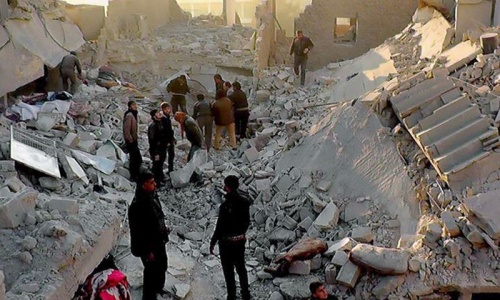 Qaeda group loses HQ in Syria's Aleppo, journalists freed