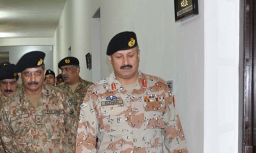 Rangers want continuity of present police setup in Karachi