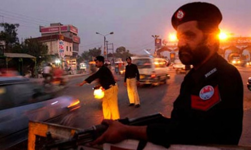 Karachi violence: Two policemen shot dead, two injured