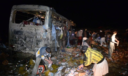 Blast on bus kills 22 Shia pilgrims in Mastung