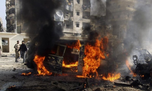 Air strike on Syria's Aleppo kills 10: NGO