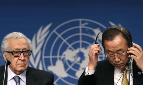 No hint of compromise as Syria peace talks enter day two