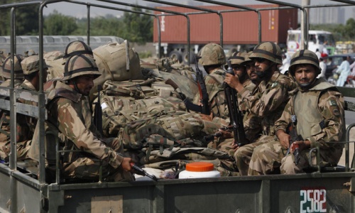 Security forces launch operation in Mastung; 25 detained