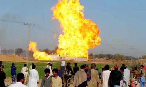 Militants blow up gas pipeline in Dera Bugti