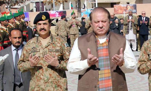 PM, army chief in Balochistan; joint anti-terror strategy sought PM, army chief in Balochistan; joint anti-terror strategy sought