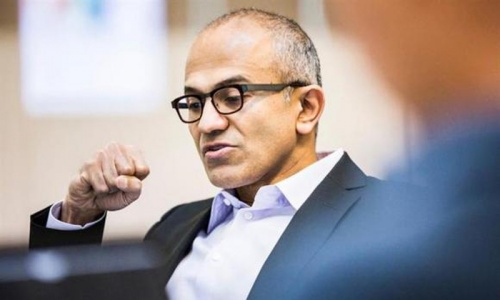 Satya Nadella named Microsoft CEO