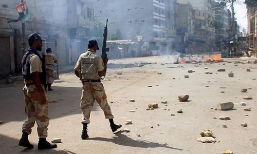 Five killed in Karachi violence; 41 suspects arrested in raids