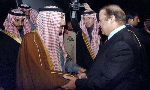 Saudi Crown Prince Salman arrives in Islamabad