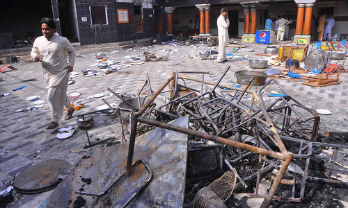 Hindu temple attacked after desecration rumours