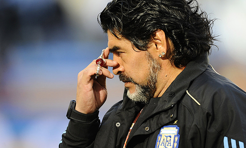 PFF invites Maradona to develop football in Pakistan PFF invites Maradona to develop football in Pakistan