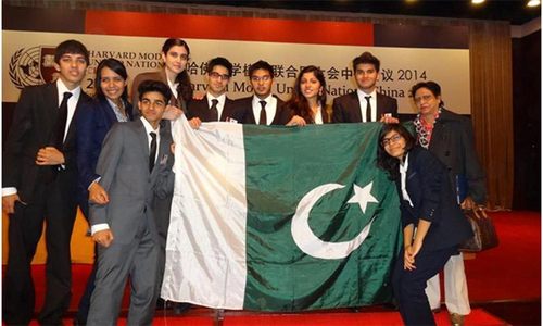 Pakistan&rsquo;s KGS wins laurels at Harvard Model United Nations
