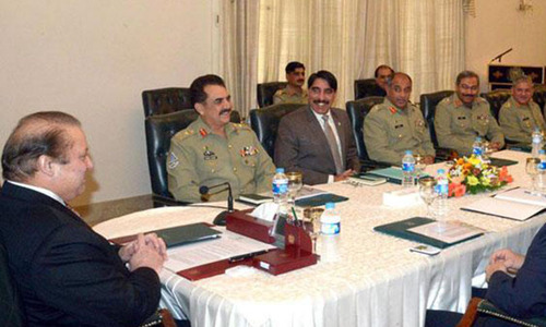 PM chairs high-level meeting on security and peace talks