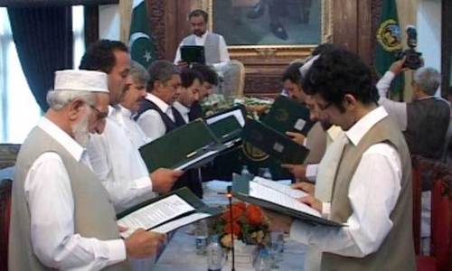 KP minister transfers discretionary funds to personal account