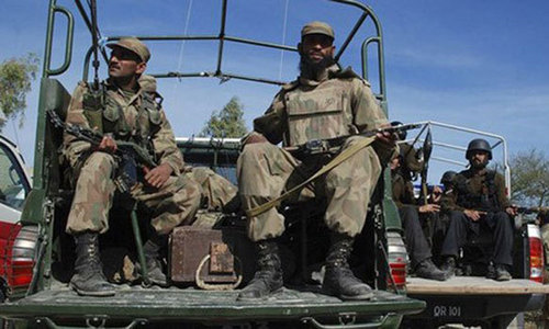 One security man killed, two injured in attack near Peshawar