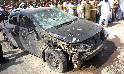 Blast in Karachi's Delhi Colony kills four, wounds more than 20 Blast in Karachi's Delhi Colony kills four, wounds more than 20