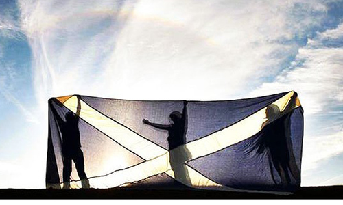 Scottish independence bid flags questions about Union Jack