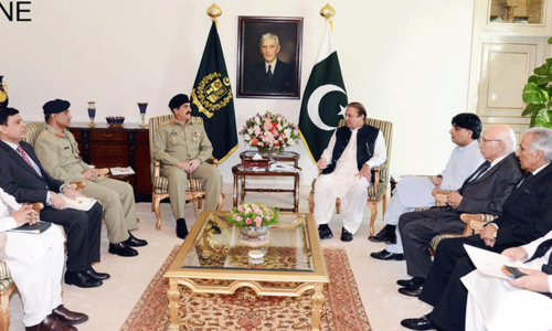 PM presented options for responding to Taliban attacks