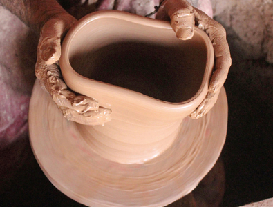 Born of clay, fading into the sands of time Born of clay, fading into the sands of time