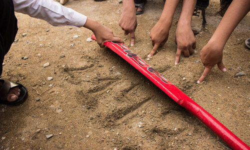 Trending Pakistan's street cricket