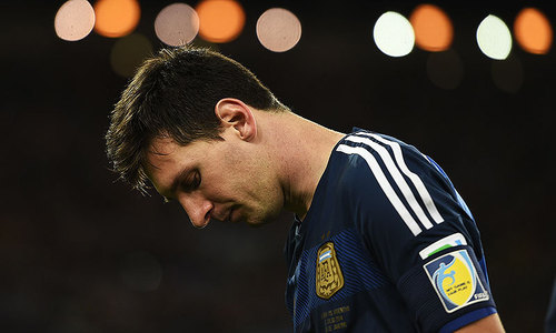 Messi will be haunted by missed opportunity