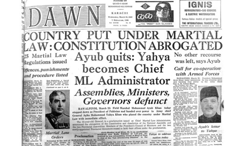 Exit stage left: the movement against Ayub Khan Exit stage left: the movement against Ayub Khan