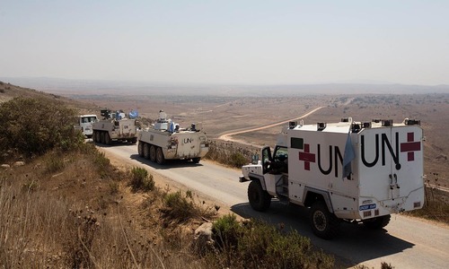 &lsquo;Great escape&rsquo; for UN troops trapped on Golan Heights