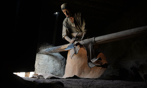 Despite the odds, Afghanistan's leather industry thrives Despite the odds, Afghanistan's leather industry thrives
